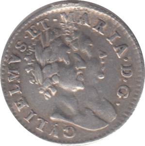 1689 MAUNDY FOURPENCE ( VF ) - MAUNDY FOURPENCE - Cambridgeshire Coins