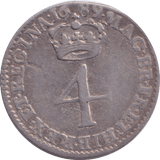 1689 MAUNDY FOURPENCE ( VF ) - MAUNDY FOURPENCE - Cambridgeshire Coins