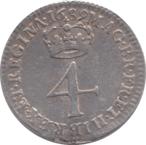 1689 MAUNDY FOURPENCE ( VF ) - MAUNDY FOURPENCE - Cambridgeshire Coins