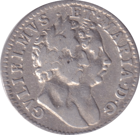 1689 MAUNDY FOURPENCE ( VF ) - MAUNDY FOURPENCE - Cambridgeshire Coins
