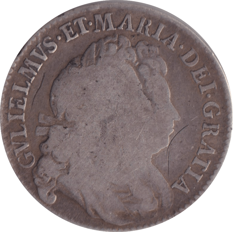 1691 HALFCROWN ( NF ) - HALFCROWN - Cambridgeshire Coins