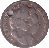 1691 MUANDY TWOPENCE ( FINE ) HOLED - MAUNDY TWOPENCE - Cambridgeshire Coins