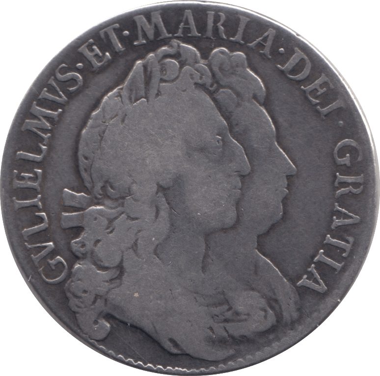 1692 HALFCROWN ( GF ) - Halfcrown - Cambridgeshire Coins