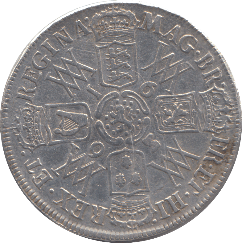 1693 HALFCROWN ( VF ) - HALFCROWN - Cambridgeshire Coins