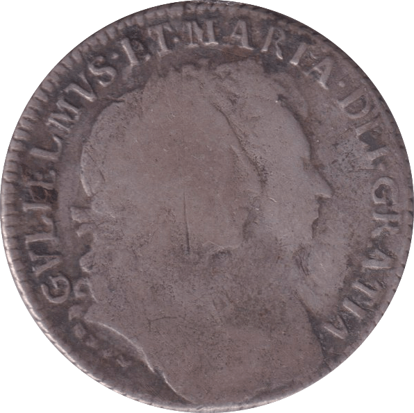 1693 SHILLING ( FINE ) - SHILLING - Cambridgeshire Coins