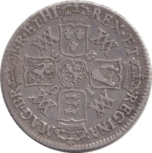 1693 SHILLING ( GF ) - SHILLING - Cambridgeshire Coins
