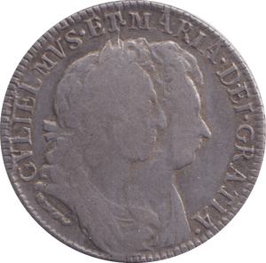 1693 SHILLING ( GF ) - SHILLING - Cambridgeshire Coins