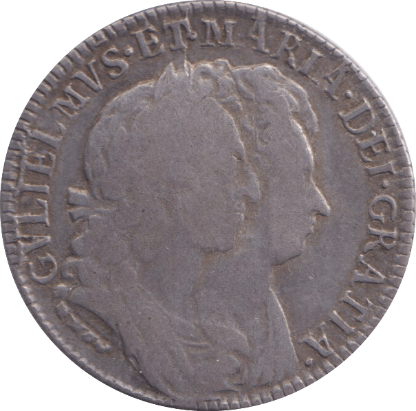 1693 SHILLING ( GF ) - SHILLING - Cambridgeshire Coins