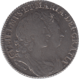 1693 SILVER SHILLING WILLIAM AND MARY ( GVF ) - SHILLING - Cambridgeshire Coins