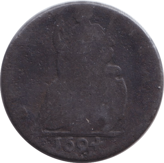 1694 FARTHING ( FAIR ) 13 - FARTHING - Cambridgeshire Coins