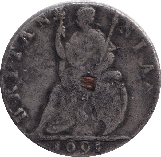1694 FARTHING ( FINE ) - FARTHING - Cambridgeshire Coins