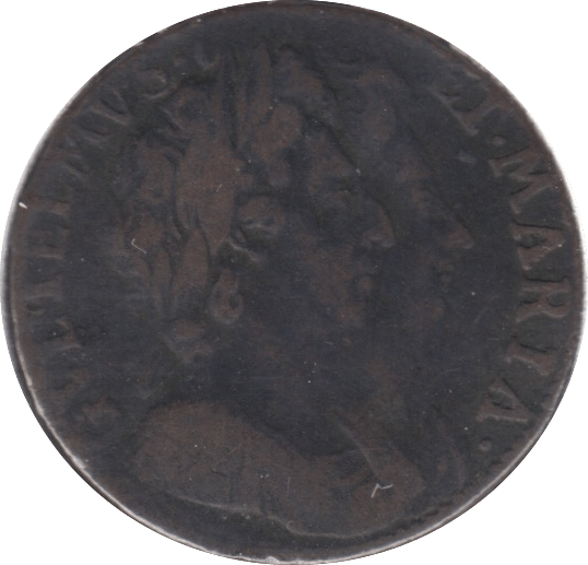 1694 FARTHING ( FINE ) - Farthing - Cambridgeshire Coins