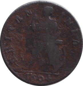 1694 FARTHING ( FINE ) - FARTHING - Cambridgeshire Coins