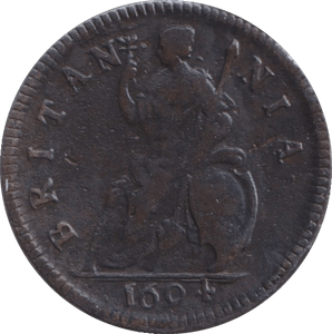 1694 FARTHING ( VF ) - FARTHING - Cambridgeshire Coins