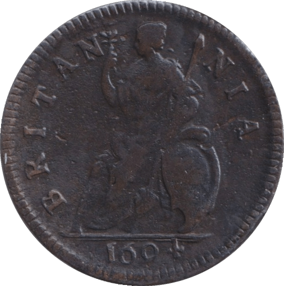 1694 FARTHING ( VF ) - FARTHING - Cambridgeshire Coins