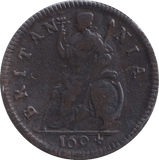 1694 FARTHING ( VF ) - FARTHING - Cambridgeshire Coins