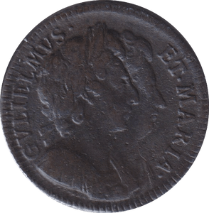 1694 FARTHING ( VF ) - FARTHING - Cambridgeshire Coins