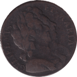 1694 HALF PENNY ( FINE ) - HALFPENNY - Cambridgeshire Coins