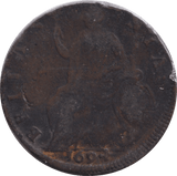 1694 HALFPENNY ( FINE ) - HALFPENNY - Cambridgeshire Coins