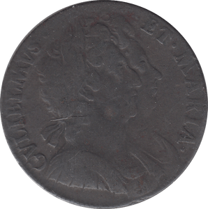 1694 HALFPENNY ( GF ) - HALFPENNY - Cambridgeshire Coins
