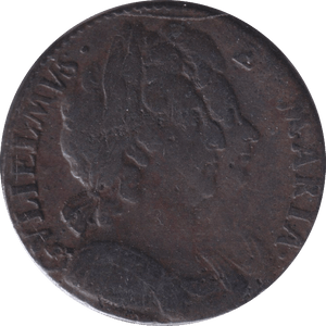 1694 HALFPENNY ( VF ) - HALFPENNY - Cambridgeshire Coins