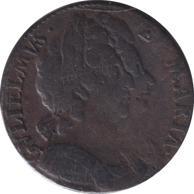 1694 HALFPENNY ( VF ) - HALFPENNY - Cambridgeshire Coins