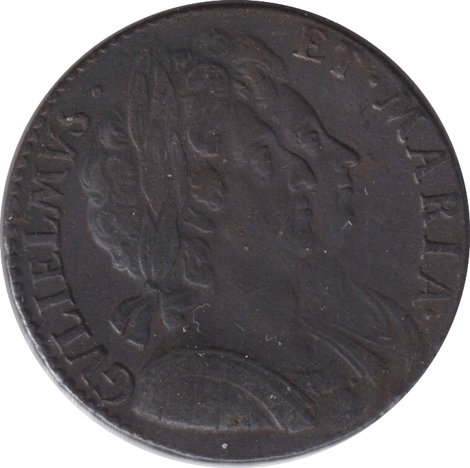 1694 HALFPENNY ( VF ) - HALFPENNY - Cambridgeshire Coins