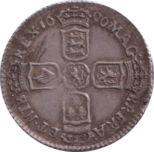 1694 SIXPENCE ( VF ) - SIXPENCE - Cambridgeshire Coins
