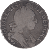1695 CROWN ( F ) - CROWN - Cambridgeshire Coins