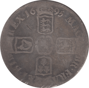 1695 CROWN ( FAIR ) - CROWN - Cambridgeshire Coins
