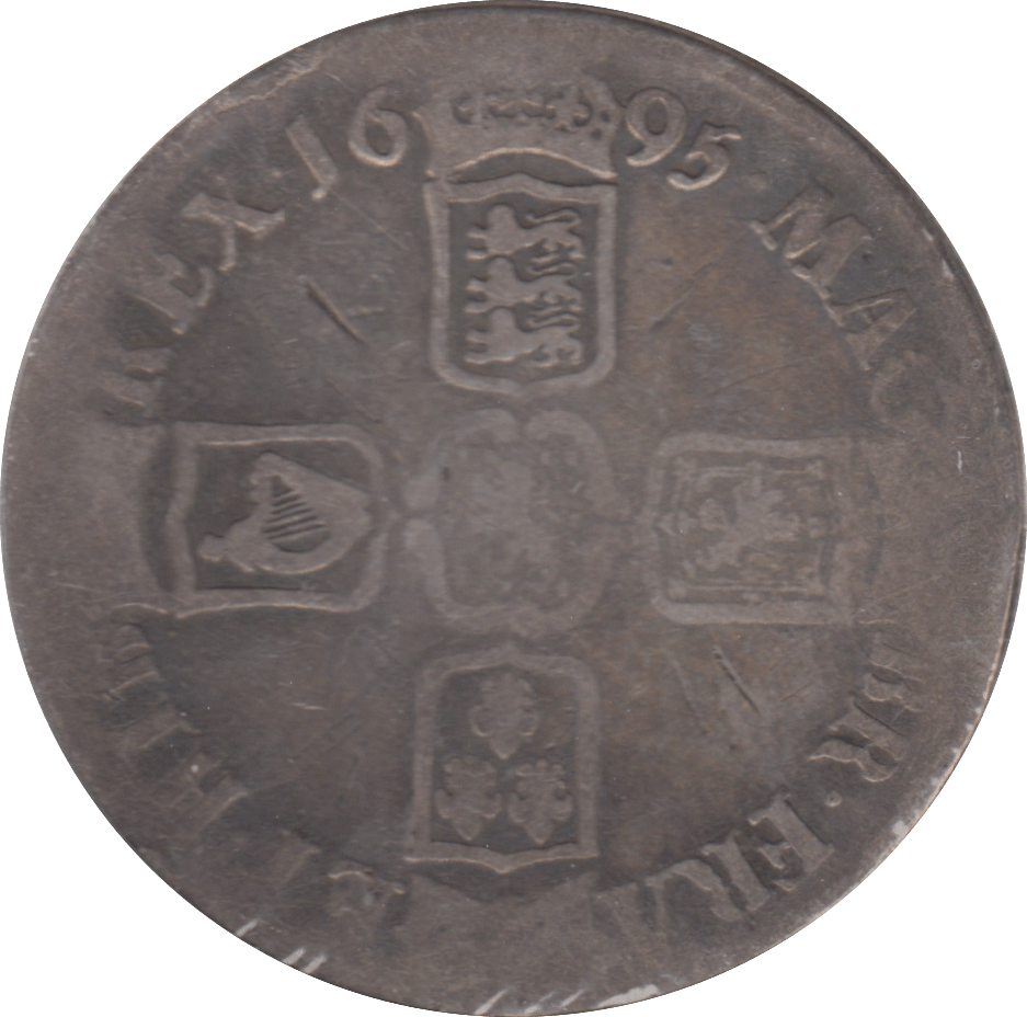 1695 CROWN ( FAIR ) - CROWN - Cambridgeshire Coins