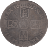 1695 CROWN ( FAIR ) - CROWN - Cambridgeshire Coins