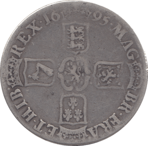 1695 CROWN ( NF ) - CROWN - Cambridgeshire Coins