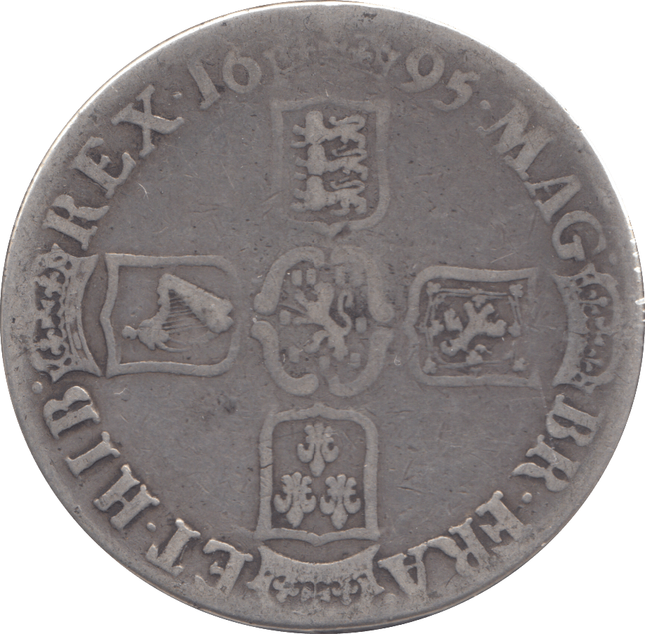 1695 CROWN ( NF ) - CROWN - Cambridgeshire Coins