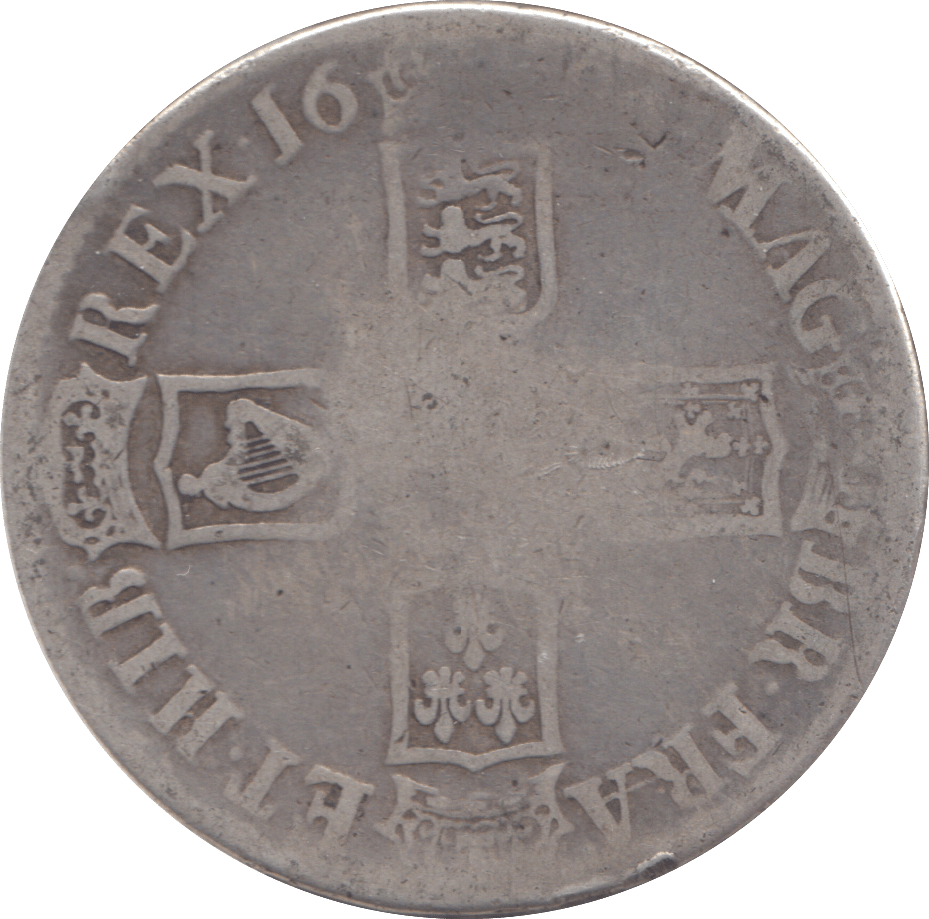 1695 CROWN ( NF ) - CROWN - Cambridgeshire Coins