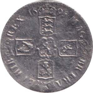 1695 CROWN ( NF ) - CROWN - Cambridgeshire Coins