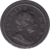 1695 FARTHING ( FAIR ) - Farthing - Cambridgeshire Coins
