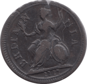 1695 FARTHING ( FAIR ) - Farthing - Cambridgeshire Coins