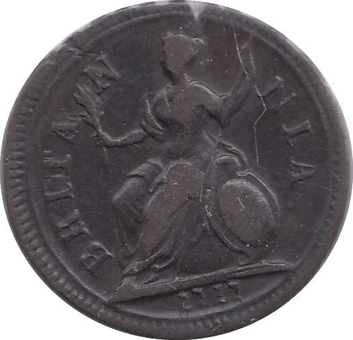 1695 FARTHING ( FAIR ) - Farthing - Cambridgeshire Coins