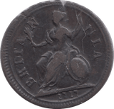 1695 FARTHING ( FAIR ) - Farthing - Cambridgeshire Coins