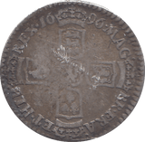 1696 6 PENCE ( FINE ) - WORLD COINS - Cambridgeshire Coins