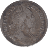 1696 6 PENCE ( FINE ) - WORLD COINS - Cambridgeshire Coins