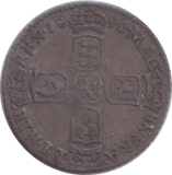 1696 CHESTER SIXPENCE ( FINE ) - SIXPENCE - Cambridgeshire Coins