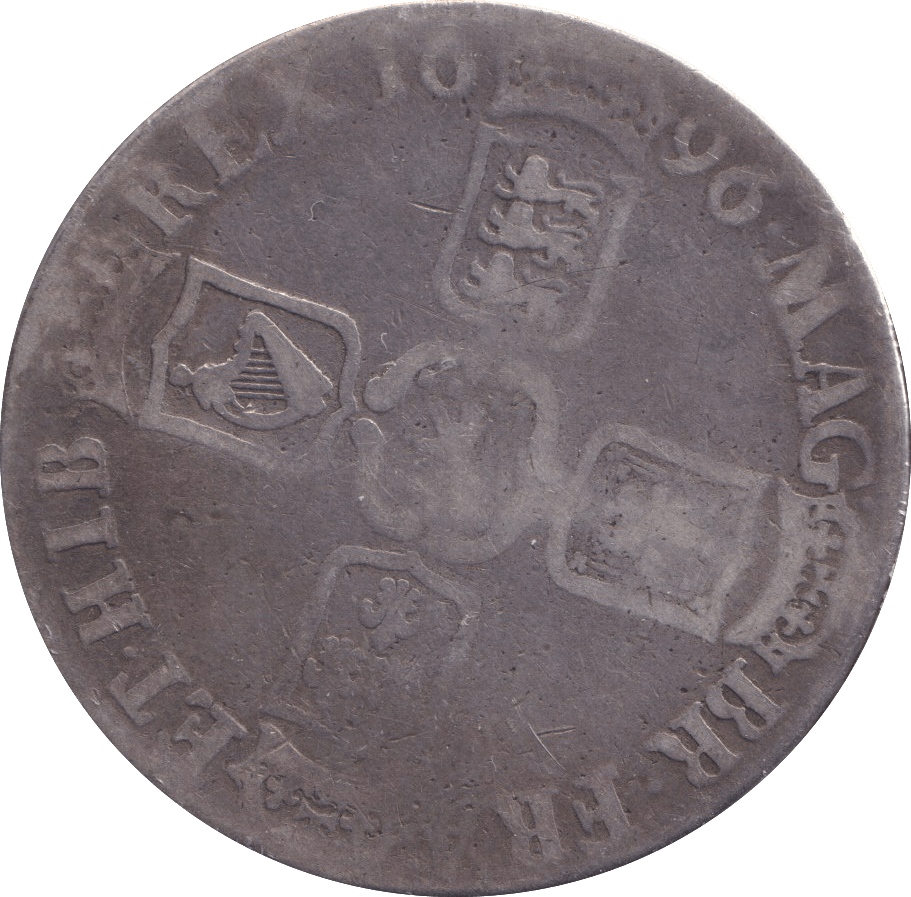 1696 CROWN 30 ( NF ) - CROWN - Cambridgeshire Coins