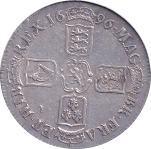 1696 CROWN ( EF ) - CROWN - Cambridgeshire Coins