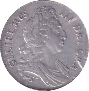 1696 CROWN ( EF ) - CROWN - Cambridgeshire Coins