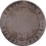 1696 CROWN ( F ) - CROWN - Cambridgeshire Coins