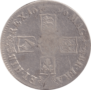 1696 CROWN ( FINE ) - Crown - Cambridgeshire Coins