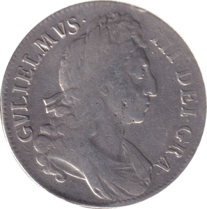 1696 CROWN ( FINE ) - CROWN - Cambridgeshire Coins