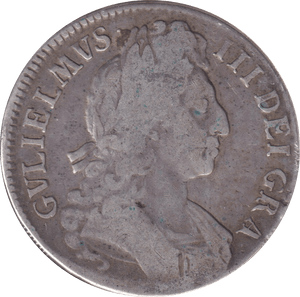 1696 CROWN ( FINE ) - CROWN - Cambridgeshire Coins